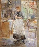 Berthe Morisot In the Dining Room oil painting reproduction